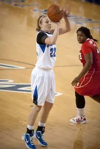 Bluejays Blast Panthers, 65-50, in Women's Hoops