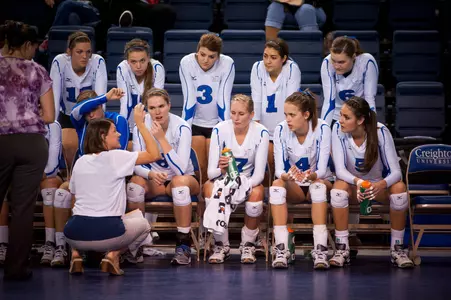 Volleyball Seeks First MVC Tourney Title Tonight vs. Shockers