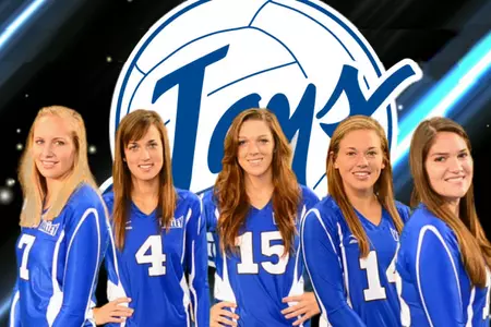 Volleyball Wins First MVC Title With 3-1 Win Over Redbirds