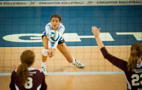 Volleyball Plays Saturday in Homecoming Match vs. Drake