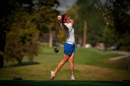 Gassman Honored as Women's Golf Takes 7th at Final MVC Meet