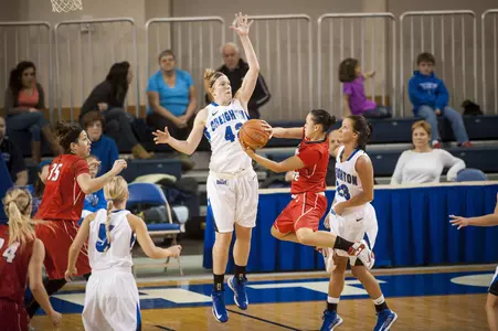 Jays' WBB Hold Off Evansville, 74-69 in Overtime