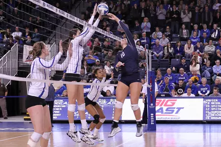First BIG EAST Title on the Line as Volleyball Hosts Marquette Tonight