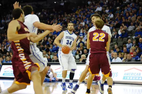 Last Minute Comeback Keys Men's Hoops Road Win at St. Joe's, 83-79