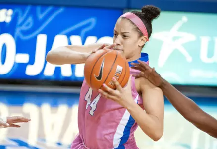 Jays WBB Exacts A Bit of Revenge on Shockers With 56-46 Win