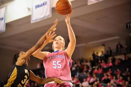 Kamphaus Nets a Career-high 17 to Guide Creighton Past Bradley, 83-65