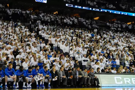 CenturyLink Center Omaha White-Out whiteout fansaction fans
