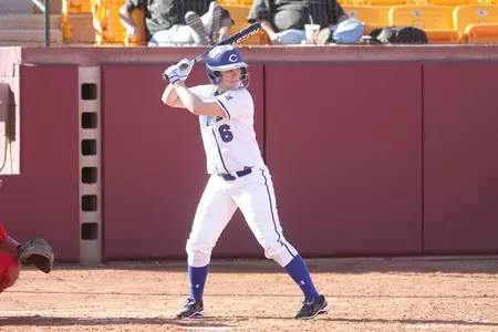 Softball Posts Doubleheader Split at Missouri State