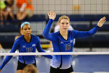 Volleyball Sweeps Bowling Green To Win Hampton Inn Invitational