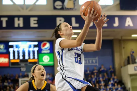 Janning's 28 Leads Creighton WBB Past Seton Hall, 76-73
