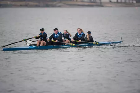 Rowing Splits Events, Falls at Drake