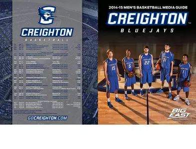 2014-15 Creighton Men's Basketball Media Guide