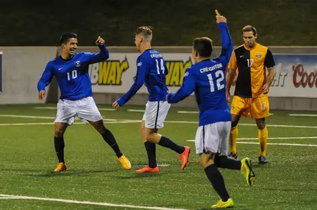 No. 10 Men?s Soccer Blanks No. 24 Marquette 2-0