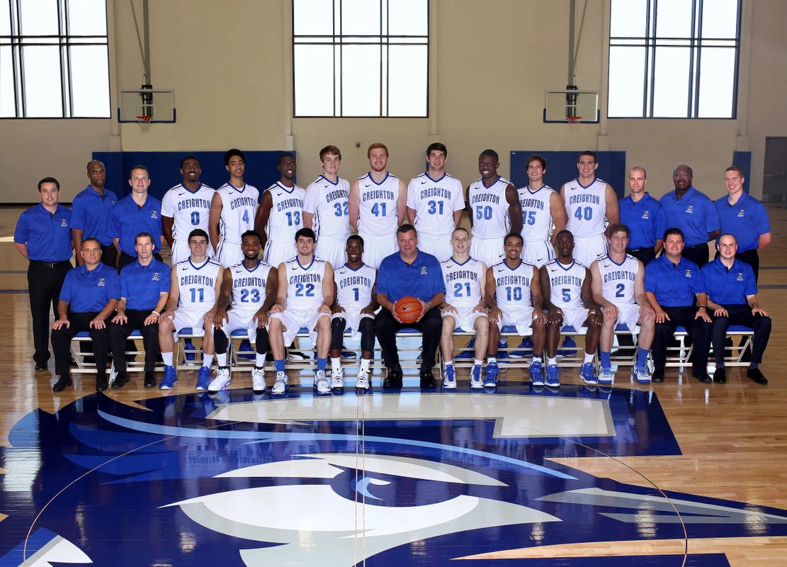 2014-15 Creighton Men's Basketball Team Photo