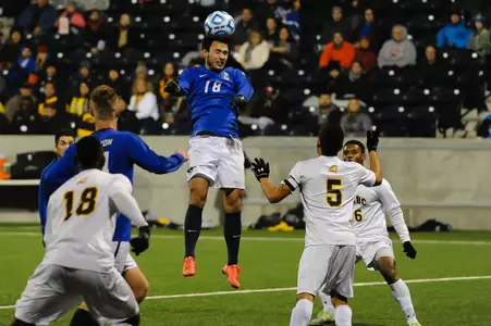 Men's Soccer Falls to UMBC in Shootout