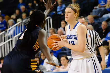 Nelson's Near Triple-Double Leads Women's Hoops by Seton Hall, 70-50