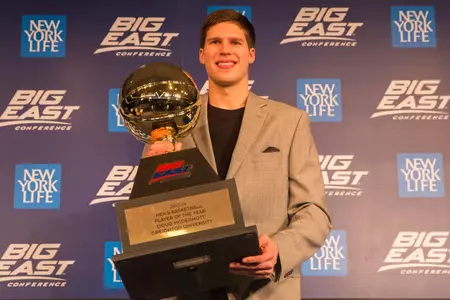 McDermott Named BIG EAST Player of the Year; 3-Time USBWA All-American
