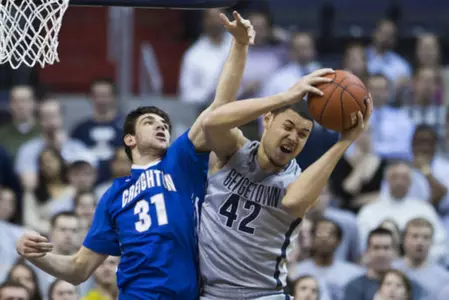 Hoyas Too Much For Men's Basketball