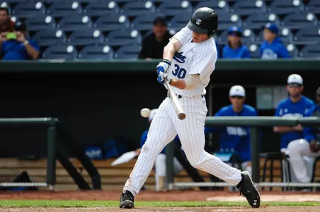 Baseball Pounds Out 13 Hits to Sweep CSU Bakersfield with 10-4 Win