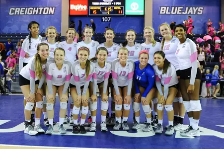 2015 Creighton Volleyball Pink Out