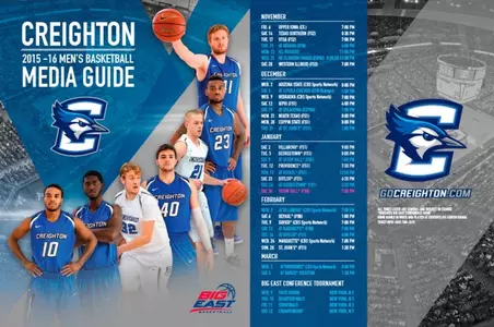 2015-16 Creighton Men's Basketball Media Guide