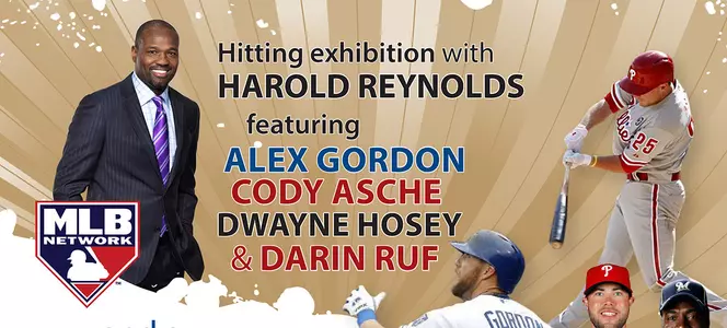 Harold Reynolds Hitting Exhibition