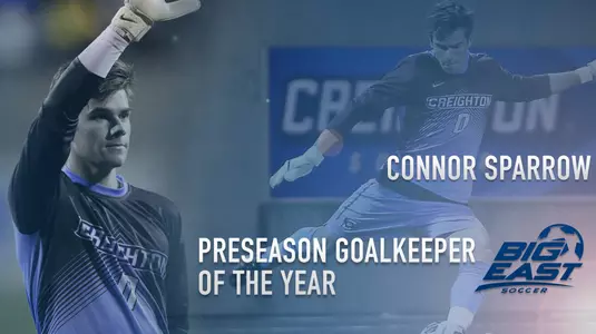 Men's Soccer Picked to Repeat, Sparrow Named Preseason Goalkeeper