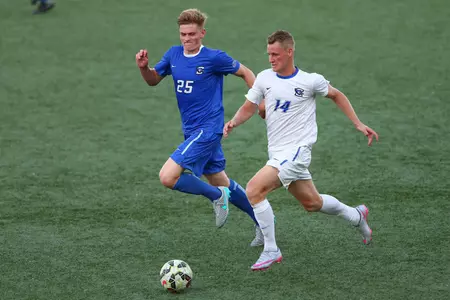 Men's Soccer Tops Northwestern In Final Exhibition, 5-0