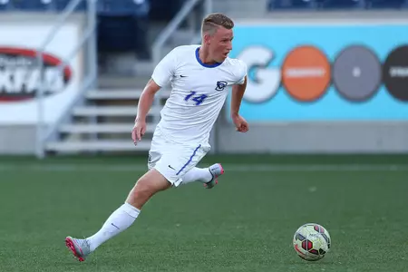 Led by Four Points from Herbers, Men's Soccer Dominates Bradley 3-0
