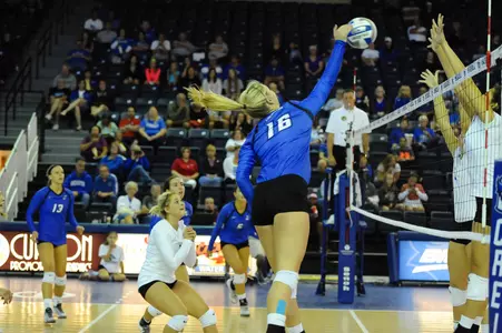 Volleyball Withstands Pirate Attack in BIG EAST Opener