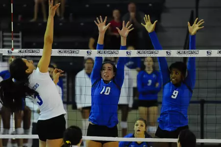 Volleyball Hits .397 In Sweep Of Arkansas