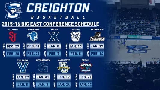 Women's Basketball Announces BIG EAST Schedule; TV Coverage