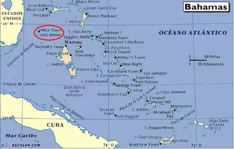 Bahamas map
