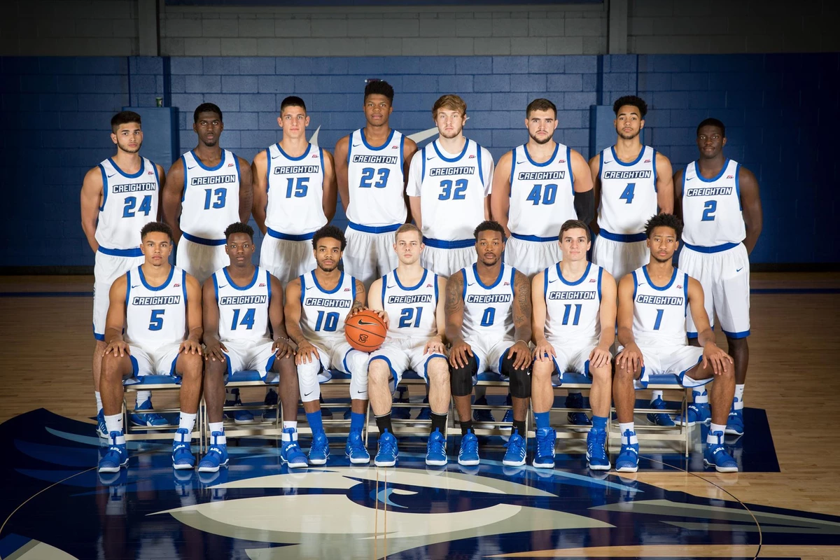 2016-17 Creighton Men's Basketball Team Photo