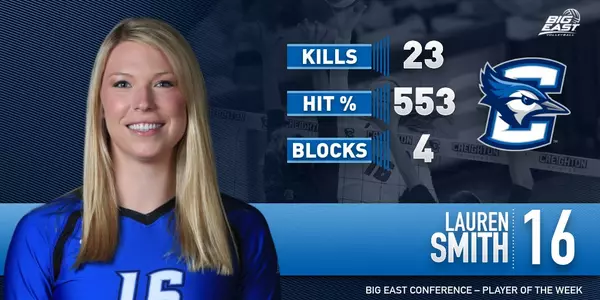 Lauren Smith Player of the Week - Sept. 26, 2016