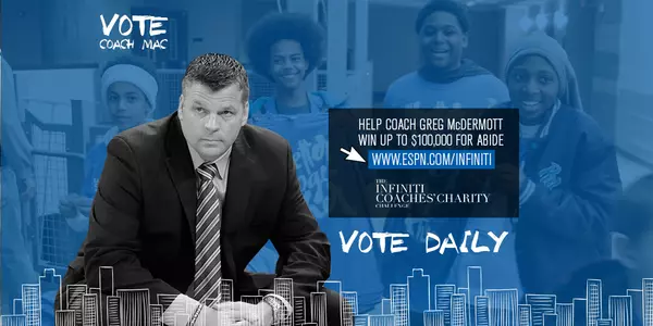 Greg McDermott Abide Vote Infiniti Coaches Charity Challenge