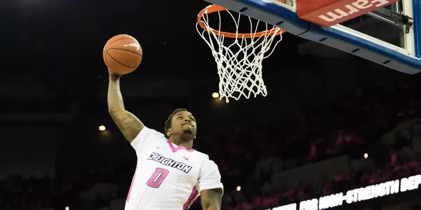 Marcus Foster dunk