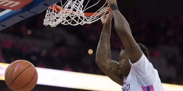 Marcus Foster dunk