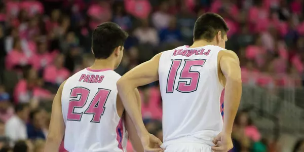 Kobe Paras and Martin Krampelj