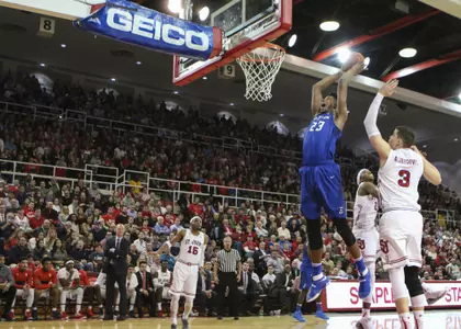 Justin Patton had five dunks among 11 field goals on Wednesday