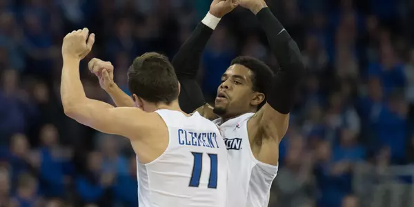 Maurice Watson Jr. and Tyler Clement