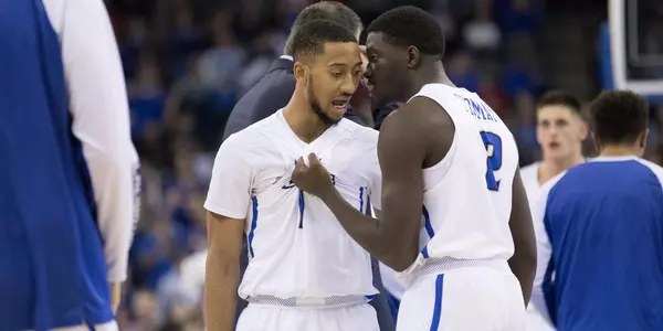 Davion Mintz and Khyri Thomas