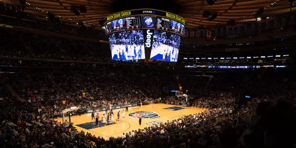 Madison Square Garden floor