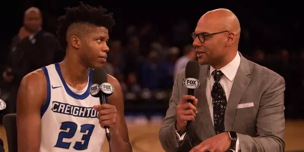 Justin Patton with Donny Marshall
