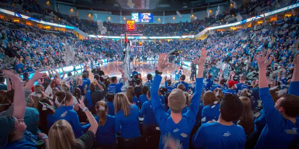 CenturyLink Center Omaha court crowd fans