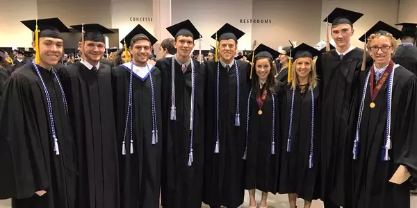 2017 Creighton cross country graduates