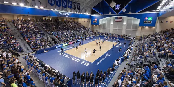 D.J. Sokol Arena sold out full house court crowd