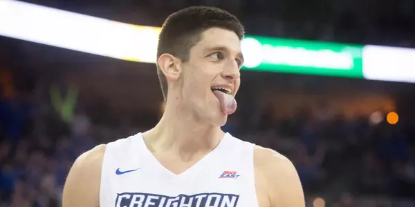 during their Tuesday Jan 9, 2018 NCAA basketball game at the Century Link Center in Omaha, Neb. (Creighton Photo/DaveWeaver)