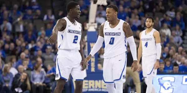 Khyri Thomas and Marcus Foster