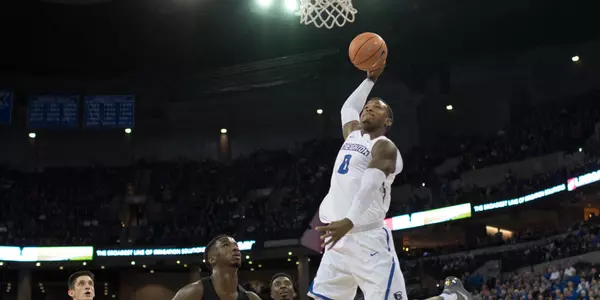Marcus Foster dunk